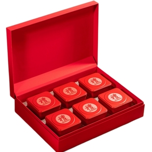 高档茶叶包装盒空礼盒红茶绿茶大红袍通用摆泡铁观音一斤装空盒子