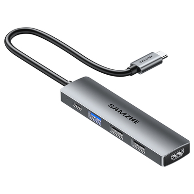 USB3.0高速多接口】拓展坞四合一