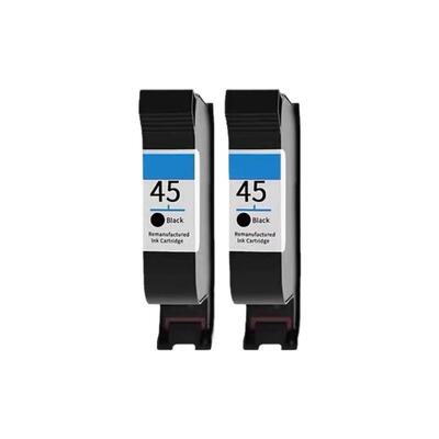 适用惠普45墨盒 CAD服装机绘图仪 唛架机 服装打版机 墨盒 HP1280 1180打印机 51645A墨盒 45油性墨水可加墨