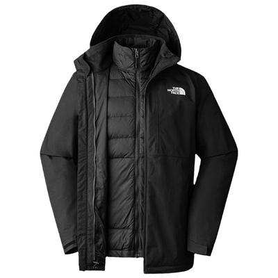 北面户外防水保暖三合一冲锋衣男