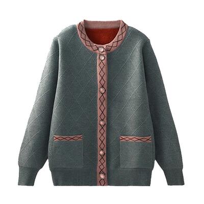 恒源祥中老年女装长袖奶奶装秋冬