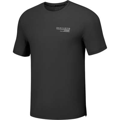 SKECHERS斯凯奇男子运动休闲短袖T恤P225M096-0018