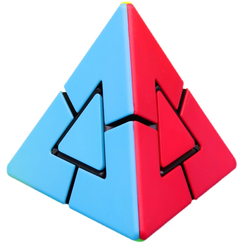 泛新二重奏魔方塔中塔金字塔不规则箭头三角顺滑儿童学生益智玩具