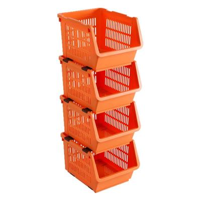 塑料杂物收纳筐水果蔬菜玩具零食收纳篮厨房置物架抽屉台面收纳篮