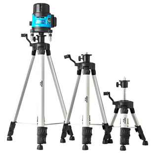 红外线水平仪升降支撑杆水平仪支架三角架伸缩三脚架子加厚配件