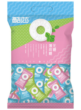 酷莎无糖薄荷糖商务招待5斤