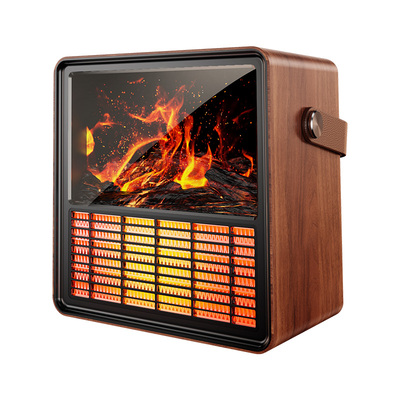 德国技术】火焰石墨烯壁炉暖风机