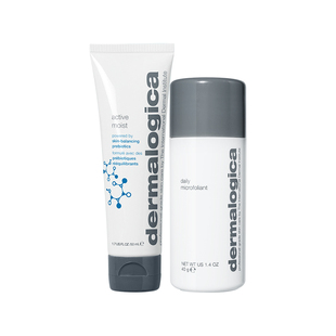 德美乐嘉水芹面霜50ml+刷酶洁颜粉40g 修护保湿乳液洁深层清洁面