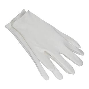 白棉手套电子厂作业薄款汗布工作防护劳保加厚涤棉一次性弹力手袜