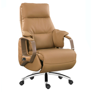 老板椅舒适久坐总裁椅大班椅职员国优电脑椅总裁人体工学办公椅子