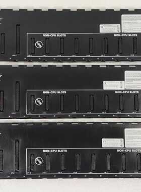 GE FANUC IC693CHS391M EXPANSION BASE WITH 10 SLOT (LOT OF 3)
