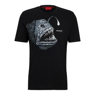 Hugo Boss雨果博斯男短袖T恤夏季新款圆领休闲半袖打底T恤衫男装