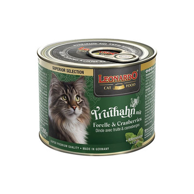 leonardo小李子猫罐头主食罐200g