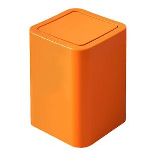 客厅垃圾桶家用2025新款摇盖式卧室厕所卫生间轻奢现代简约垃圾筒