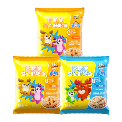 未零妙脆脆空心好哆鱼3袋