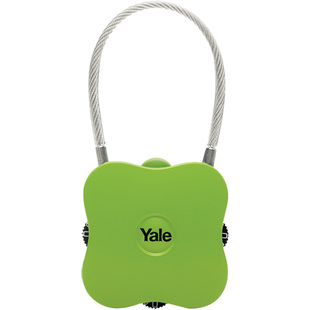 YALE美国耶鲁户外旅行箱包锁旅行行李箱背包密码挂锁
