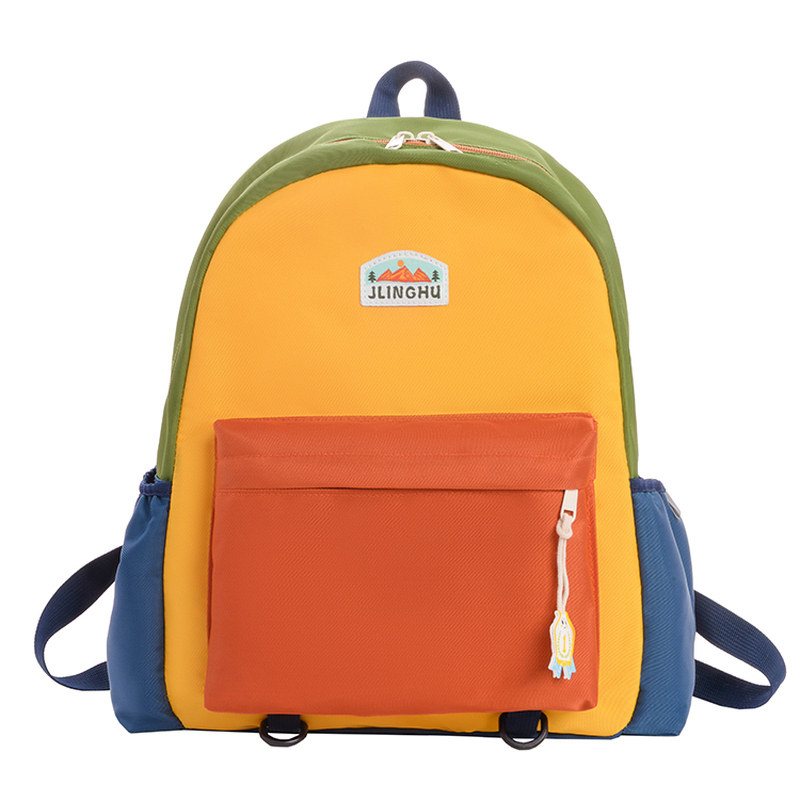 幼儿园小学生书包定制印logo研学培训班双肩包儿童户外超轻双肩包