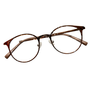 早八素颜磨砂黑高度近视小框眼镜度数可配专业配镜超轻小尺寸眼睛