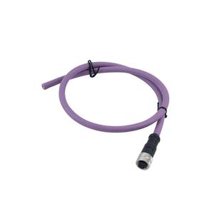 DeviceNet通讯线CANopen总线M12连接器网线5芯带屏蔽工业以太网