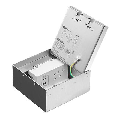 公牛嵌入式地插五孔带USB