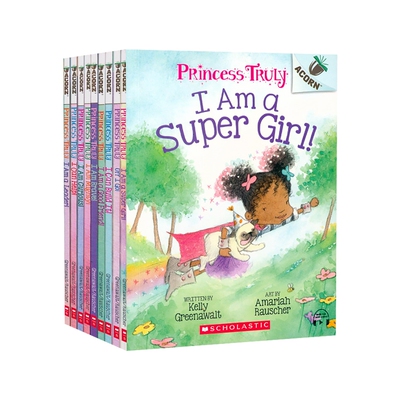 【音频版女生魔法桥梁书】真实公主超级女孩9册Princess Truly英文原版学乐大树姐妹篇橡子系列儿童英语启蒙英文小学生英文桥梁书