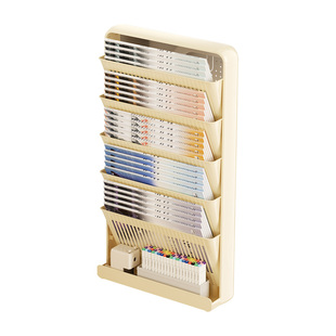 高中生专用书架课室用可移动桌边大容量不占空间狭缝落地窄置物架