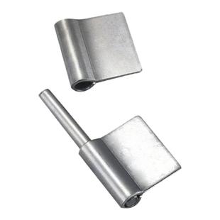 加厚不锈钢旗形合页2寸304免打孔无孔脱卸焊接铰链工业门配件胶链