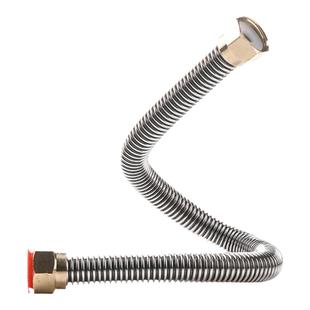 304不锈钢上水波纹管软管4分金属热水器马桶进水管冷热高压连接管