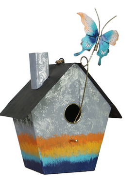 庭院别墅铁艺园林造景树上挂件