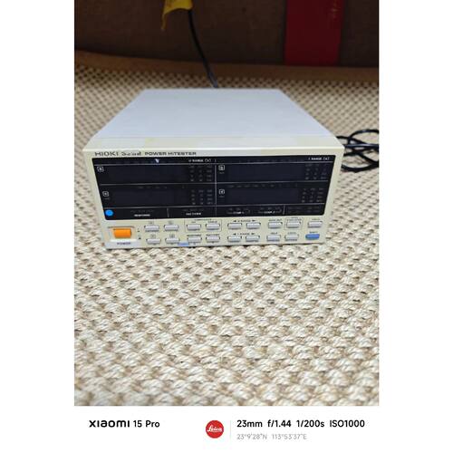 HIOKI日置3332功率计电参成色看图功能正常精度