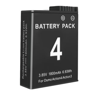 适配DJI大疆Action5Pro/4/3运动相机电池三充快充充电仓高续航电池不虚标DJI大疆灵眸运动相机电池相机配件