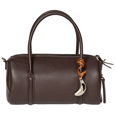 枕头包女式2025新款手提拉链真皮