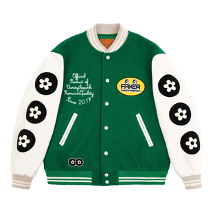 【官方正品】VandyThePink x Faker 香港Complexcon展会棒球夹克