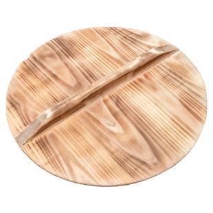 手工杉木锅盖蒸饭木桶盖炒菜铁锅盖家用老式实木锅盖木头木质盖子