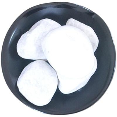 天然园林铺地花盆民宿造景白石子