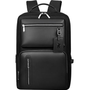 英皇保罗男士双肩包旅行出差电脑背包商务男包多功能书包大学定制