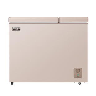 容声210L升双门冰柜大容量卧式冷冻冷藏双温一级冷柜以旧换新补贴