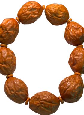 橄榄核精雕大枣核雕手串