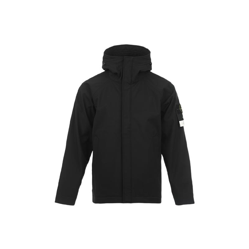 【自营】STONE ISLAND石头岛FW25男士连帽拉链夹克外套户外软壳