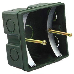 卡片款86型暗盒底盒修复器下线盒补救件维修修理20支价配面板螺丝