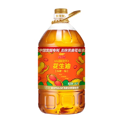 金龙鱼不油腻轻年花生油