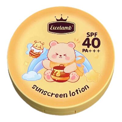 SPF40+婴儿气垫防晒霜不油腻纯物理儿童防水学生紫外线宝宝户外