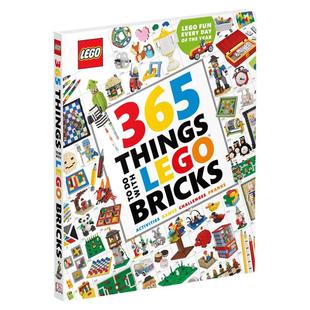 DK乐高砖块的365种玩法 365 Things to Do with LEGO Bricks 英文原版 DK 全英文版进口原版英语书籍