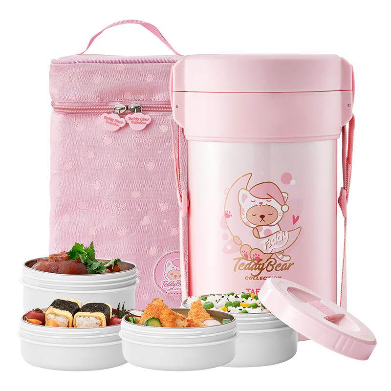 饭盒多层便携学生真空保温桶新品
