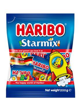 haribo哈瑞宝德国橡皮糖水果软糖