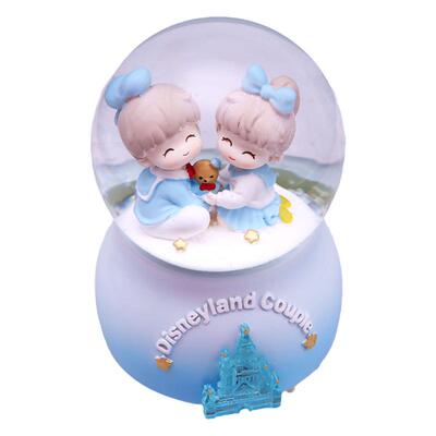 浪漫亲吻情侣玻璃女友礼品彩灯