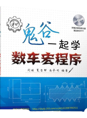 官网正版 和鬼谷一起学数车宏程序 刘棋 夏哲卿 高承明 变量赋值 运算 逻辑解析 非圆曲线类零件 常用异形螺纹宏程序编制