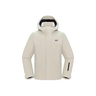 安德玛UA官方防风羽绒服男冬季户外登山徒步透气保暖夹克外套