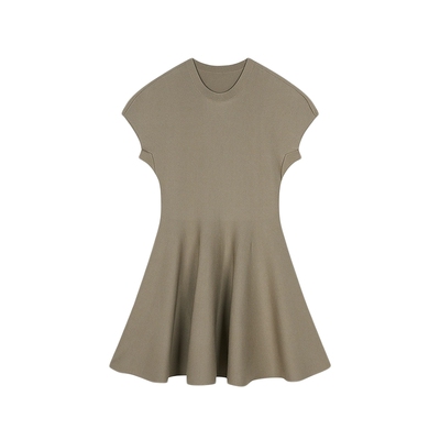 【早春上新】JNBY/江南布衣25春连衣裙X型圆领短袖5P2G11420