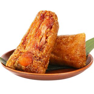 蛋黄鲜肉粽子真空袋装手工制作大分量超大粽子端午节咸粽子甜粽子